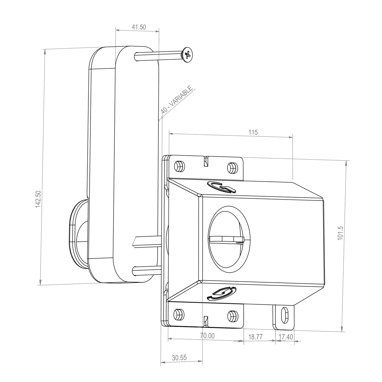 Digital Lock & Latch | Gatemaster Superlatch