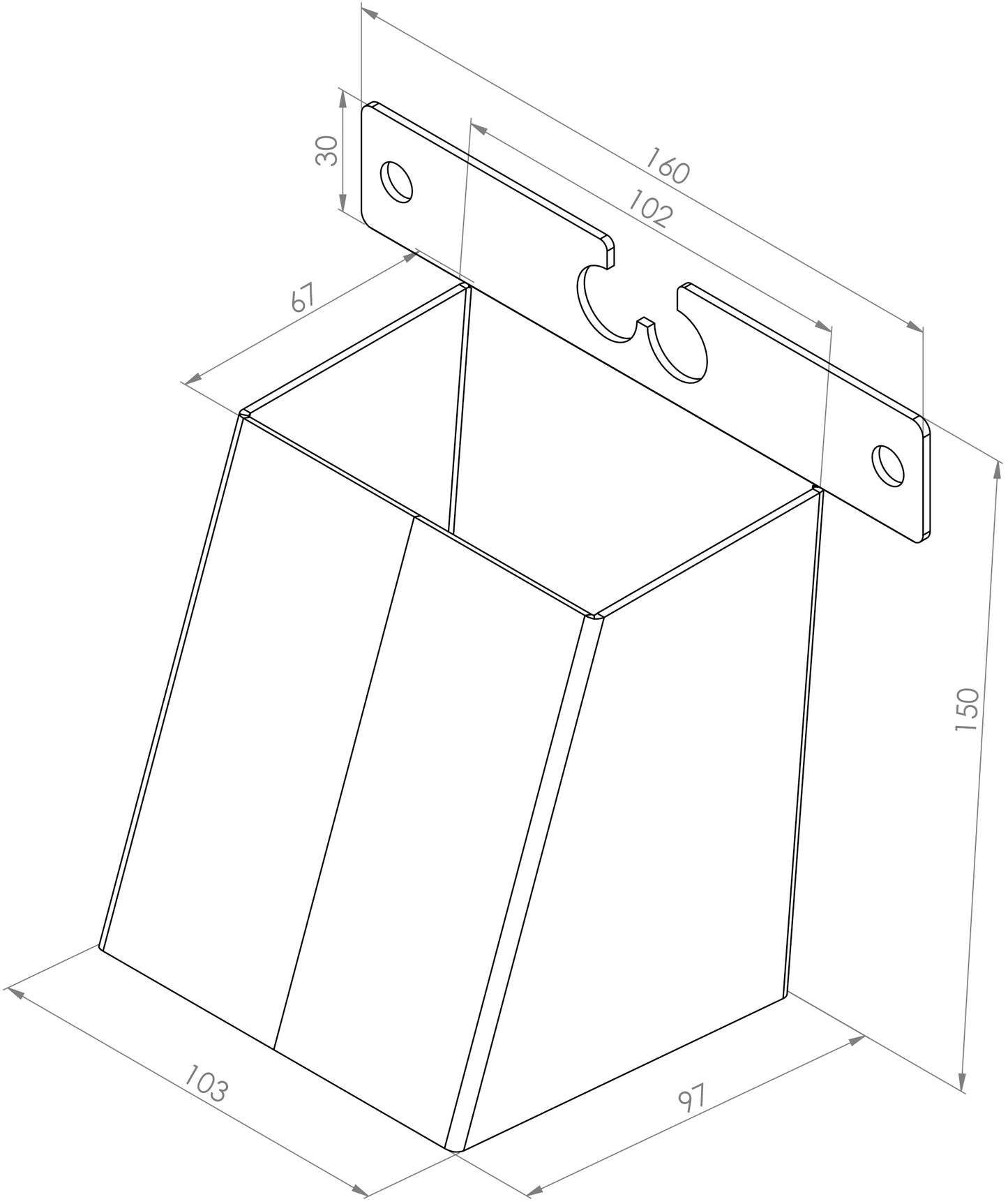 Pushpad Exit Lock Shroud | Gatemaster Superlock