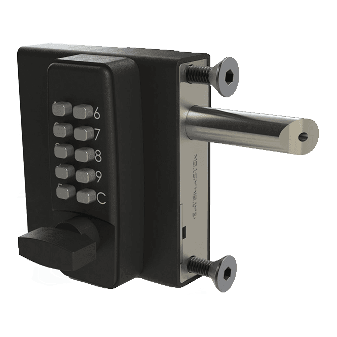 Gatemaster Select Pro Digital Gate Lock | Double-Sided Mechanical Keypad Lock