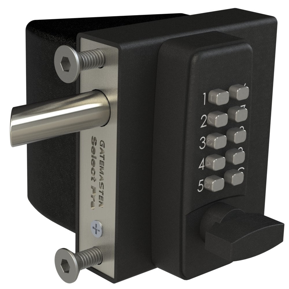 Gatemaster SBQEDGLR02 Select Pro Digital Gate Lock | Right Hand Quick Exit Keypad Lock