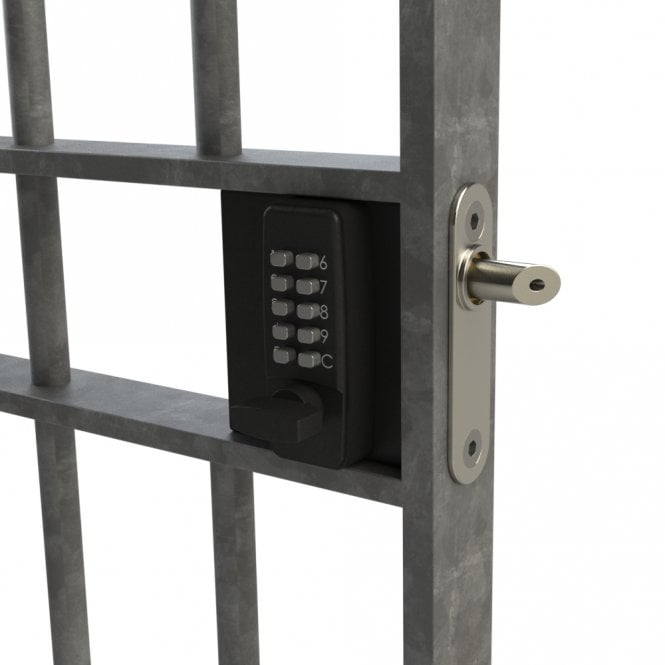 Gatemaster Select Pro Digital Gate Lock | Double-Sided Mechanical Keypad Lock