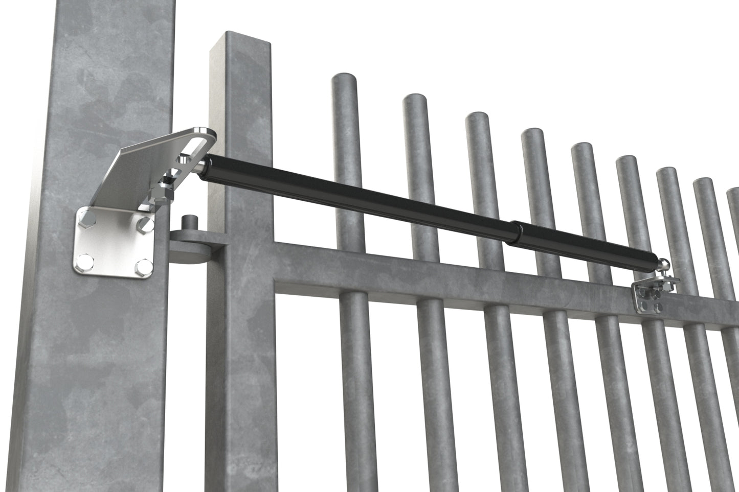 Gatemaster GSBW Gas Gate Closer | Adjustable Self-Closing Gate Closer