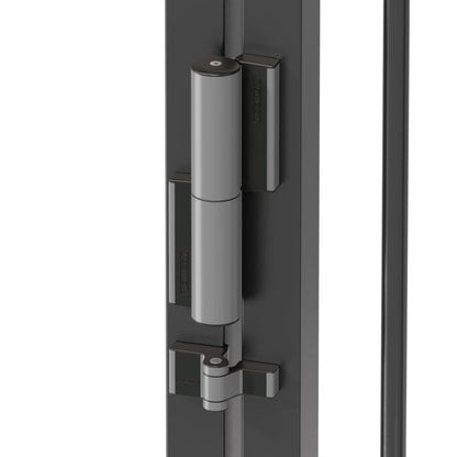 Locinox TIGER Compact Hydraulic Gate Closer & Hinge | Self-Closing Gate Hinge