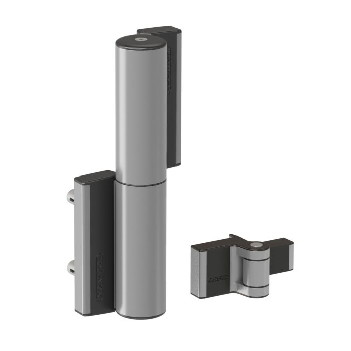Locinox TIGER Compact Hydraulic Gate Closer & Hinge | Self-Closing Gate Hinge
